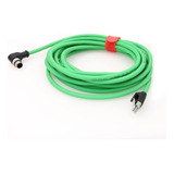 Cable Drri Angle M12 De 4 Pines, Código D, Macho A, Rj45, Ca