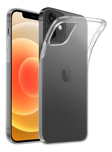 Carcasa Transparente Para  iPhone 12 Mini + Lamina Completa