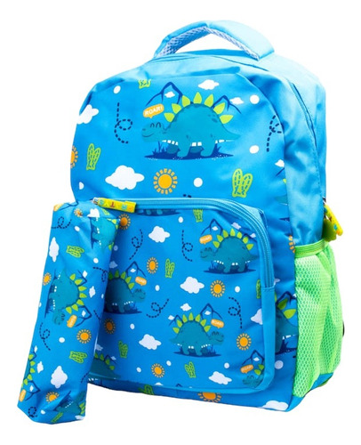 Mochila Escolar Unicornio Castillo Dinosaurio Infantil Niños