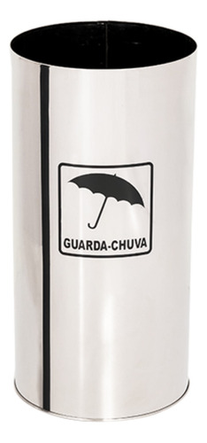 Porta Guarda-chuva De Aço Inox 40x50