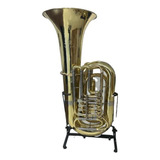 Tuba Yamaha Profissional Ybb - 641 Impecável Com Capa