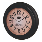 Reloj De Pared Grande 50 Cm Deco Home Vintage Clasico