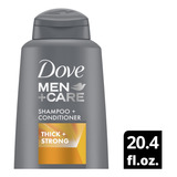 Champú Y Acondicionador 2 En 1 Dove Para Hombre 20.4 Onzas