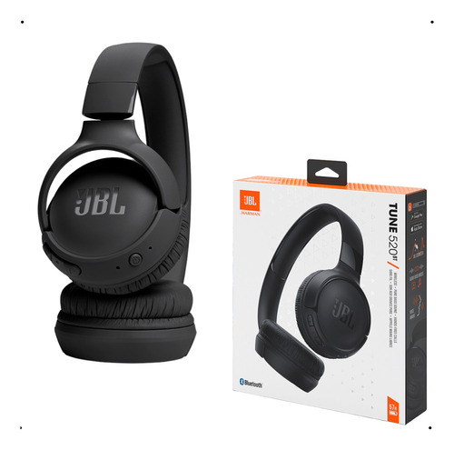 Fone Bluetooth Headphone Jbl Tune 520bt Original Com Nf