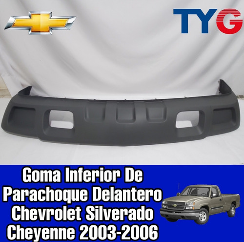 Parachoque Delantero Inferior Silverado 2003-2004-2005-2006 Foto 2