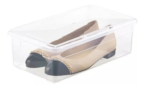 Caja Para Zapatos Transparente Multiusos Practica