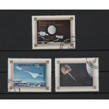 Selos Guiné Equatorial,selos Aviação Voo Espacial 1976