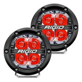 Faros Auxiliares Faro Redondo Rigid 360 Series 4 Spot / Roj