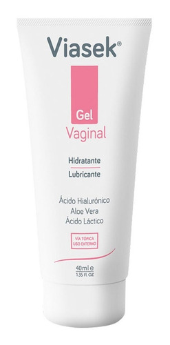 Viasek Gel Vaginal Lubricante Hidratante Íntimo 40ml Eurolab