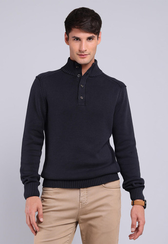 Sweater Half Button Arrow Sw2711wcb