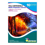 Tela Matte Poliester Canvas A3+/10hojas.envio Gratis X 2 Un