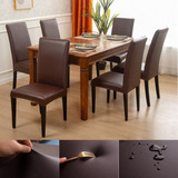 Fundas Elasticas For Sillas De Comedor Protector De Cuero S