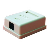 Roseta Rj45 Simple Mini Jack Cat5 Cat6 Red Utp  25-0050