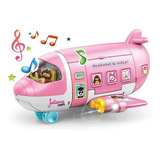 Avion Juliana Travel Jet Incluye Figuritas Coleccionables Y 