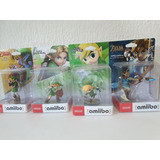 Set Amiibos Link Zelda Super Smash Bros