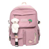 Mochila Kawaii Estilo Coreano Juvenil Moda Para Mujer