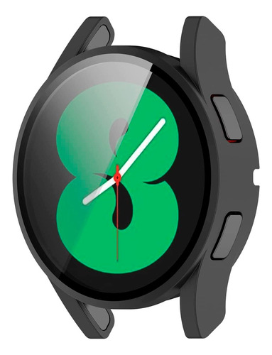 Capa Bumper Vidro Embutido Para Galaxy Watch4 Watch5 40/44mm