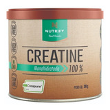 Creatina Nutrify 300g  Creatine 100% Monohidratada Creapure 