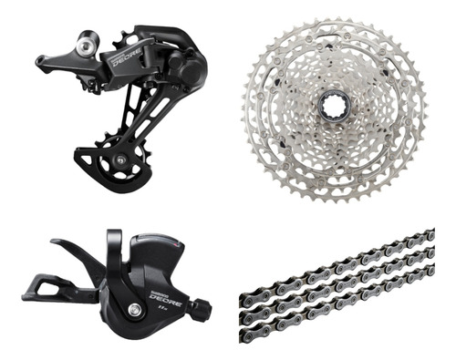 Kit Shimano M5100 11v 11-51 Completo P/ Freehub Comum