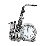 Reloj Despertador De Escritorio Saxofón Reloj Despertador De