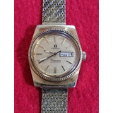 Reloj Dama Tissot Millonaire Automátic Doble Fecha (vintage)