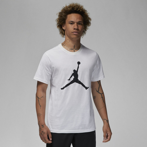 Remera Para Hombre Jordan Jumpman Blanco