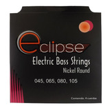 Eclipse Ba-4 Juego 4 Cuerdas Bajo Electrico 045-105 Nickel 