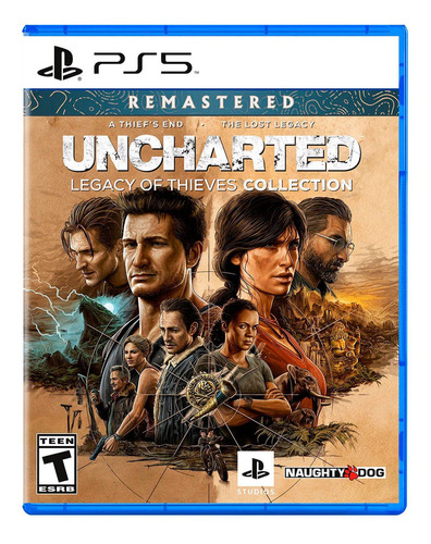 Uncharted Legacy Of Thieves Collection Ps5 Juego Físico 