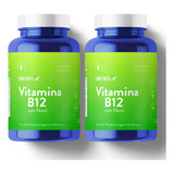 Liv Nutrition- Vitamina B12 Con 60 Cápsulas De 400mg