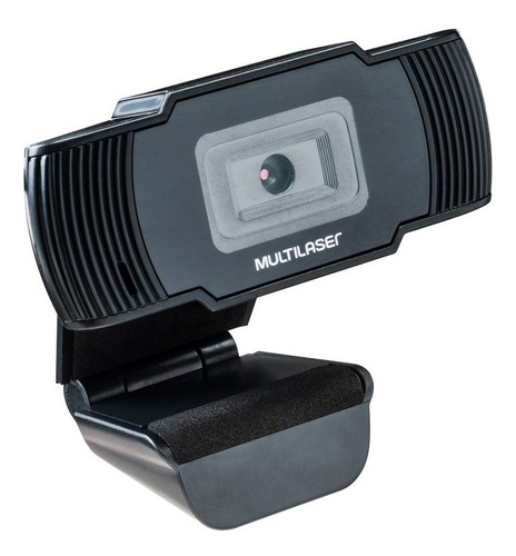 Webcam Multilaser Office Hd 720p C/microfone Usb Preta Ac339