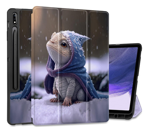 Meegoodo - Funda Para Samsung Galaxy Tab S8 Plus 2022/s7 Fe 