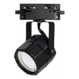 Foco Riel Luz Neutra 4000k 5,5w Gu10 Negro Moderno Elegante