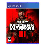 Call Of Duty Modern Warfare 3 - Playstation 4 Ps4 Fisico