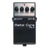 Pedal Efecto Guitarra Eléctrica Boss Ml2 Metal Core Oferta!!