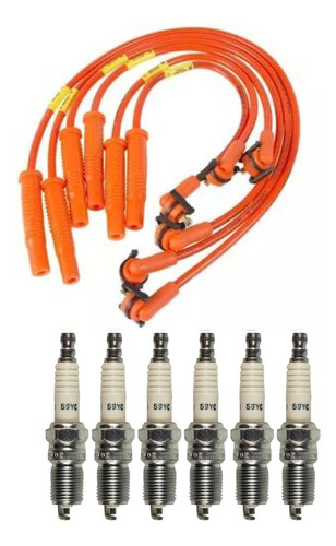 Kit Cables Bujías Cobre Ferrazzi Ford Explorer Ranger V6 4.0