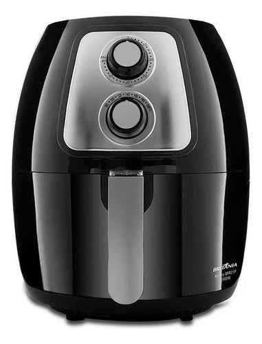 Fritadeira Air Fry Britânia 4l 1500w Bfr21p Preto - 220v