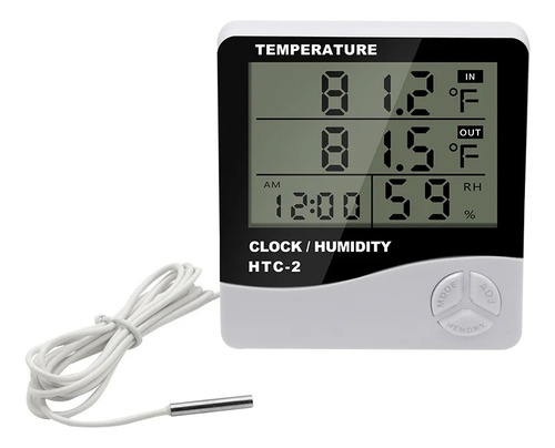 Termômetro Digital Geladeira Freezer/ Frio Quente Umidade Ar