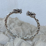 Lindo Brazalete De Plata .925 Dragón