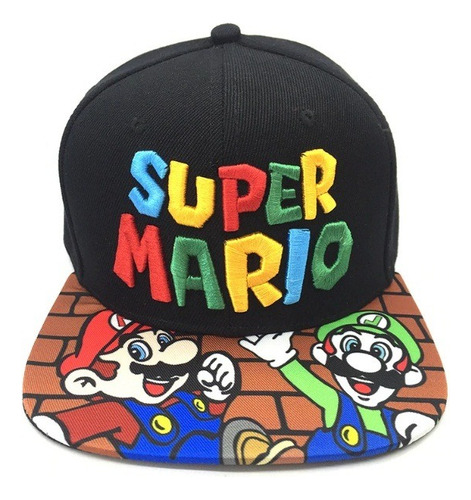 Jockeys Gorros Super Mario Bros Bordado