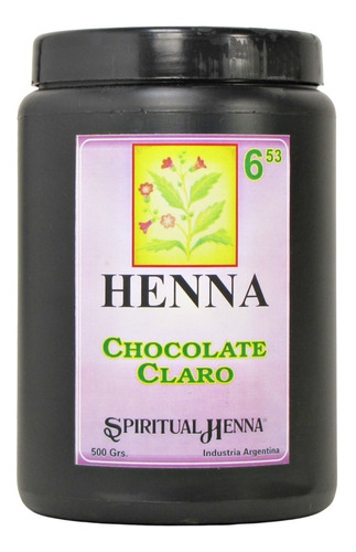 Spiritual Henna X 500 Gr - Tintura Coloracion Natural