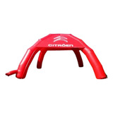 Gazebo Carpa Inflable Rojo 5x5 Mts