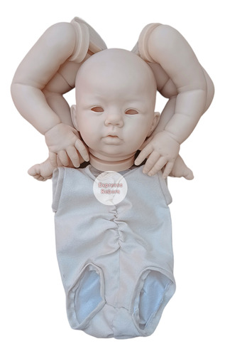 Kit Bebê Reborn Molde Abigail + Corpo + Olho + Frete Grátis