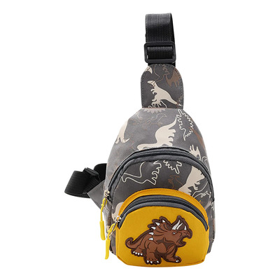 Bolso Mensajero Con Forma De Dinosaurio Con Cintura Infantil A La Moda