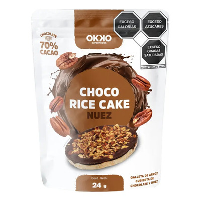Galletas Okko Arroz Quinoa Chocolate Nuez Sin Sal 24g | MercadoLibre