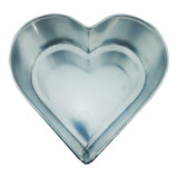 Molde Corazón Aluminio Para Tortas 2 Libras