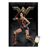 Dc Comics Movie - Justice League - Wonder Woman Wall Po...
