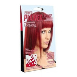 Polvo Decolorante Cabello Pigmento Color Rojo Borgoña Loquay