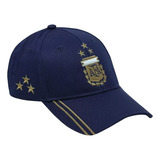 Gorra Visera Bordada Argentina Seleccion 3 Estrellas Afa