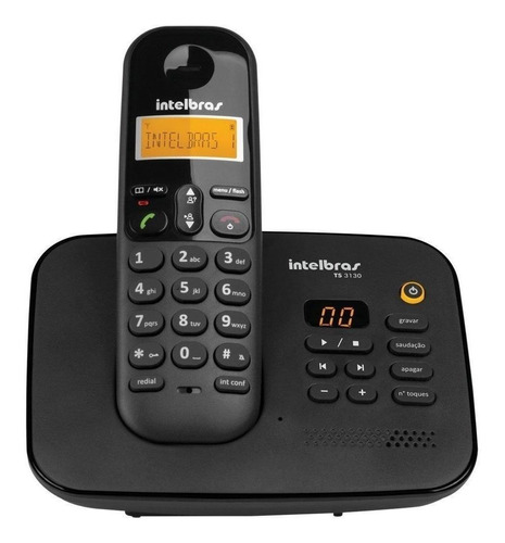 Telefone Sem Fio Intelbras Ts 3130  Secretária Eletrônica