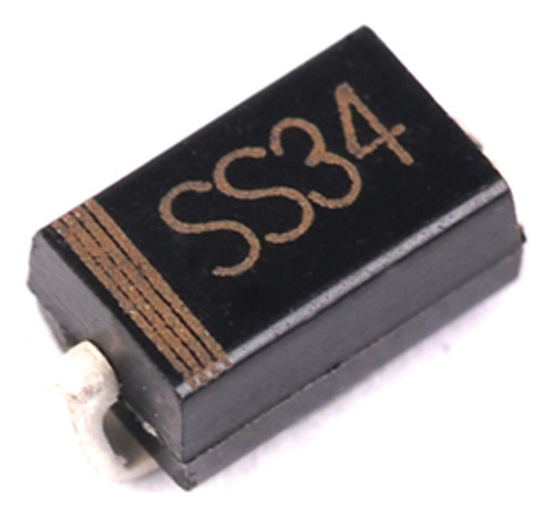 10 Peças Diodo Ss34 - 3a 40v - 1n5822 In5822 - Do-214ac Sma